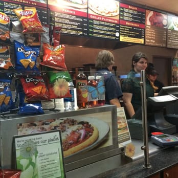 Sandella's - customers at the counter - Cafes Near Me - Angola, New York