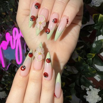 VS Nail Lounge - Gel X by Sandy - Nail Salons Near Me - Whittier, California
