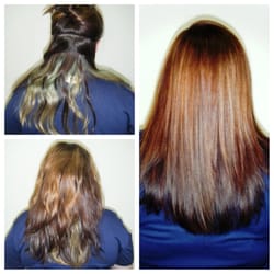 Salon Chroma - Color correction Before and After