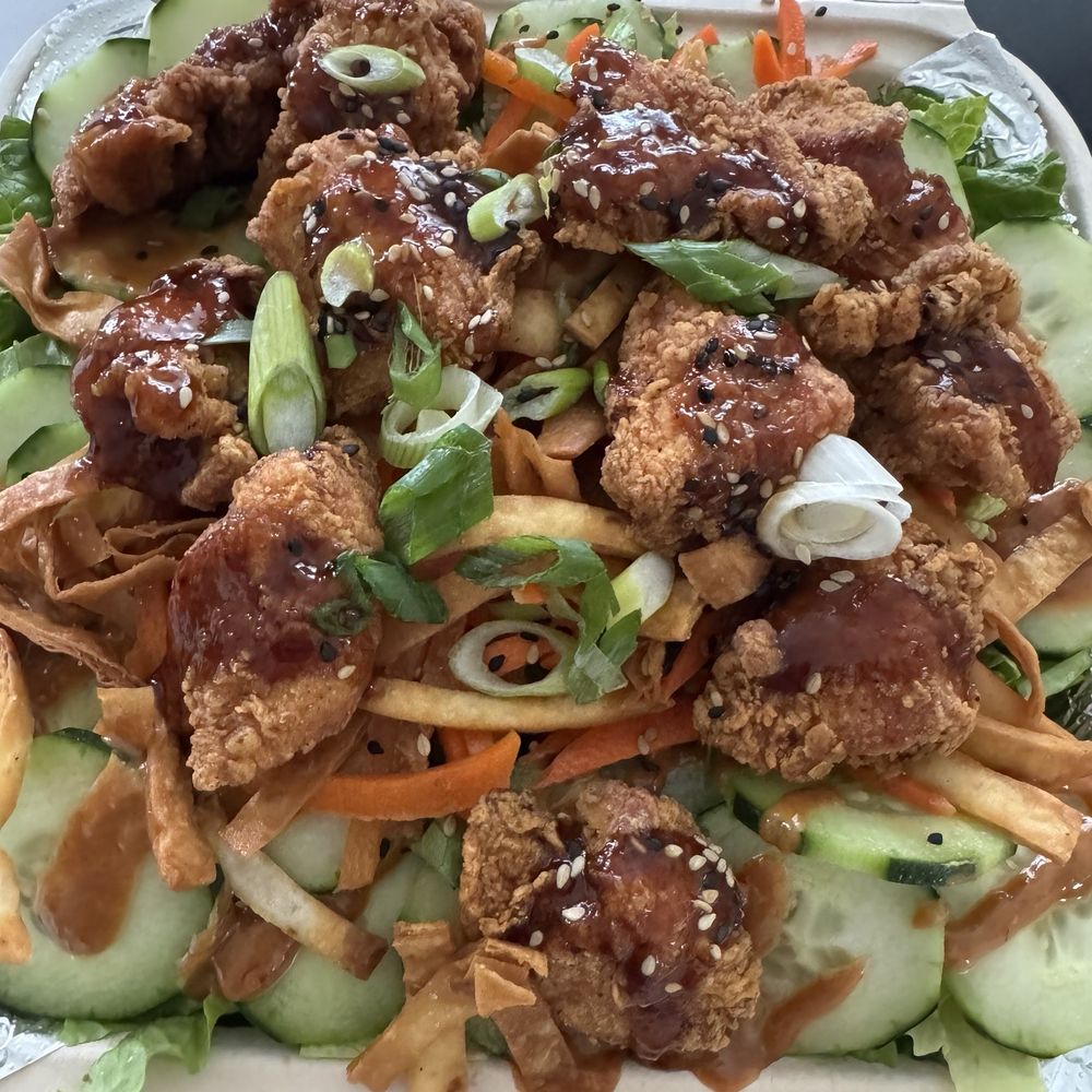 Blackbird Market - Asian or Thai chicken salad - Farmers Market Near Me - Johns Island, South Carolina