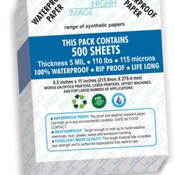 Minuteman Press - WORLD'S TOUGHEST NON TEAR WATERPROOF PAPERS