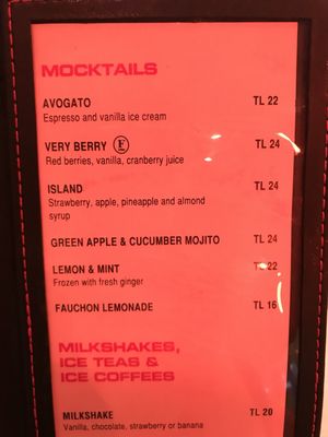 Menu photo 4 Fauchon Paris Istanbul, 34