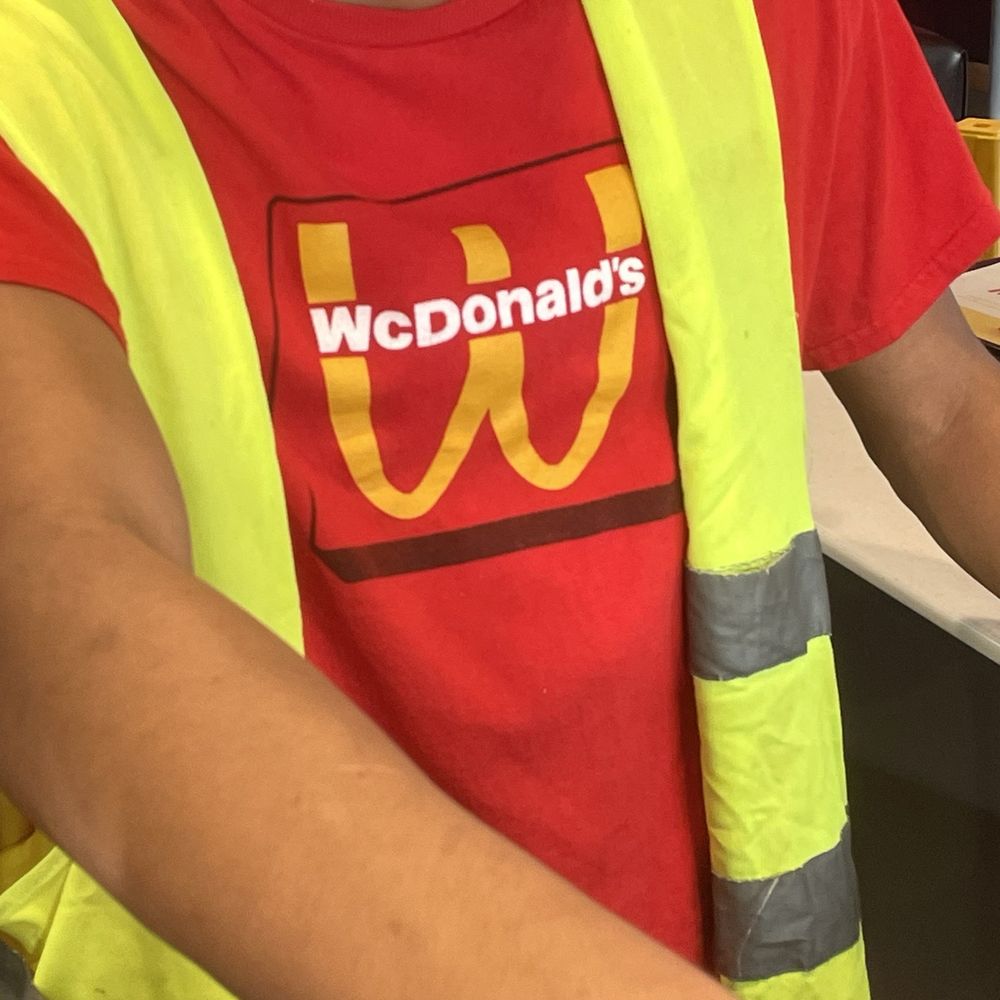 McDonald's - New uniforms cracks me up!!! Management has a sense of humor - Burgers Near Me - Brooksville, Florida McDonald's - New uniforms cracks me up!!! Management has a sense of humor - Burgers Near Me - Brooksville, Florida