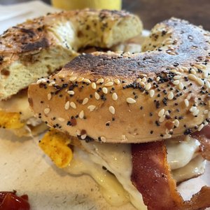 Photo of 2nd Street Cafe - Cambridge, MA, United States. Bacon egg and cheese