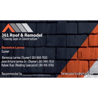 361 Roof and Remodeling