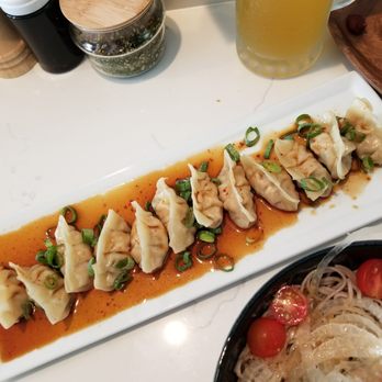 Oak & Coal - Kimchi wontons - Japanese Near Me - Costa Mesa, California Oak & Coal - Kimchi wontons - Japanese Near Me - Costa Mesa, California