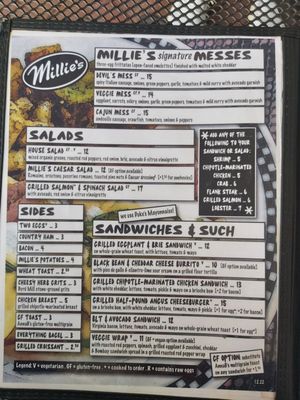 Menu photo 8 Millie's Diner Richmond, VA Menu photo 8 Millie's Diner Richmond, VA