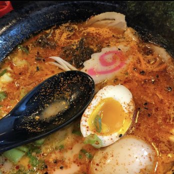 Juban Ramen & Tapas - Spicy tonkotsu ramen; spicy, but a good spicy - Ramen Near Me - Milpitas, California Juban Ramen & Tapas - Spicy tonkotsu ramen; spicy, but a good spicy - Ramen Near Me - Milpitas, California