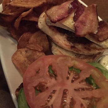 Bin 4 Burger Lounge - The Bistro! Chicken breast with garlic aioli, balsamic onion jam, brie cheese, bacon, tomato, and lettuce on a soft brioche bun! - Burgers Near Me - Victoria, British Columbia Bin 4 Burger Lounge - The Bistro! Chicken breast with garlic aioli, balsamic onion jam, brie cheese, bacon, tomato, and lettuce on a soft brioche bun! - Burgers Near Me - Victoria, British Columbia