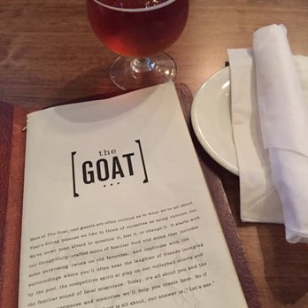 The Goat Murfreesboro - Like a restaurant that has a mission statement! Well done - Bars Near Me - Murfreesboro, Tennessee The Goat Murfreesboro - Like a restaurant that has a mission statement! Well done - Bars Near Me - Murfreesboro, Tennessee