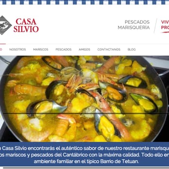 Casa Silvio - Marisqueria en Santander. Pescados y mariscos con el sabor tradicional - Seafood Near Me - Santander, S Casa Silvio - Marisqueria en Santander. Pescados y mariscos con el sabor tradicional - Seafood Near Me - Santander, S