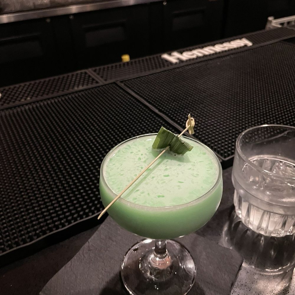 Buko Monk cocktail Buko Monk cocktail