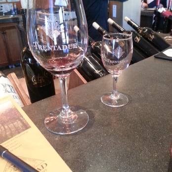 Trentadue Winery - Port and wine tasting glasses - Wineries Near Me - Geyserville, California Trentadue Winery - Port and wine tasting glasses - Wineries Near Me - Geyserville, California