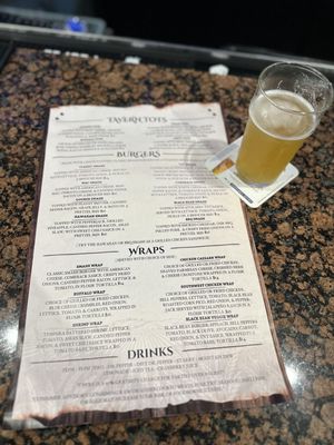 Menu photo 1 Tap N Table Grill Weldon Spring, MO