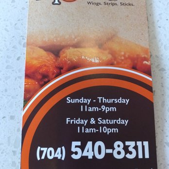 Flip-a-Lo’s - Menu - Chicken Wings Near Me - Charlotte, North Carolina