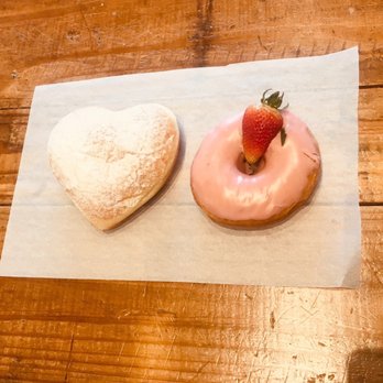 Donut Bar + Coffee - Valentine's Day Special Jelly Filled and Strawberry Soirée - Coffee & Tea Near Me - Southfield, Michigan