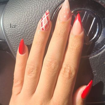 Lonado Nail Spa - Christmas nails done by Will! Beautiful as always - Nail Salons Near Me - Los Gatos, California Lonado Nail Spa - Christmas nails done by Will! Beautiful as always - Nail Salons Near Me - Los Gatos, California