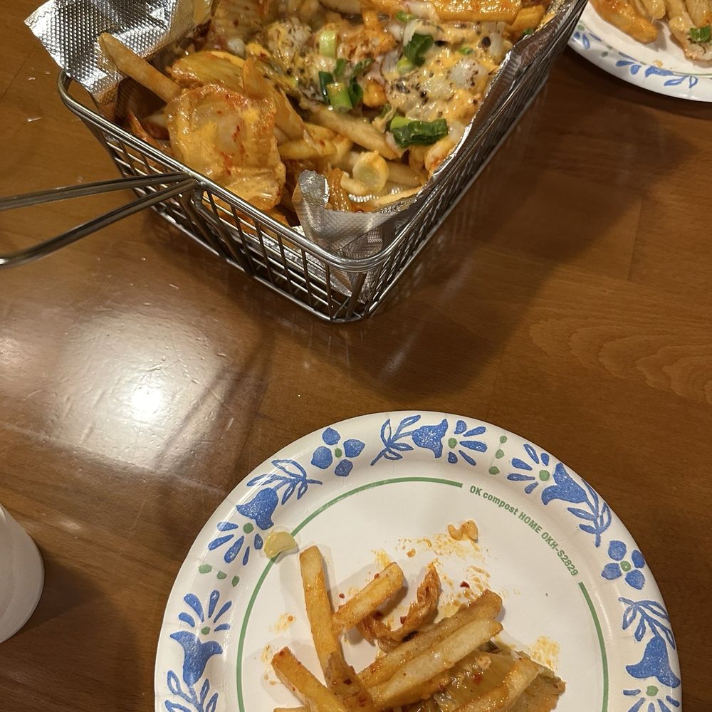 No.1 Plus Chicken - Kimchi Fries - Korean Near Me - Dallas, Texas No.1 Plus Chicken - Kimchi Fries - Korean Near Me - Dallas, Texas