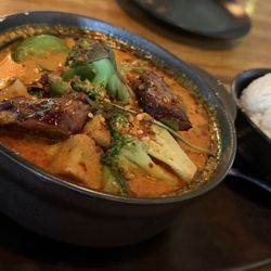 Only Thai Authentic Kitchen - Red curry with extra veggies