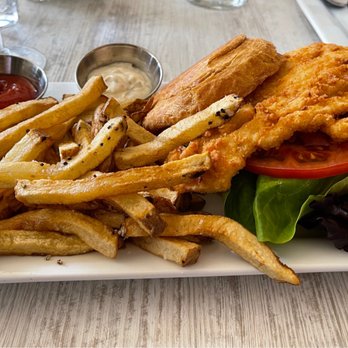 The Breeze - Fried haddock sandwich was excellent - Sandwiches Near Me - Gilford, New Hampshire The Breeze - Fried haddock sandwich was excellent - Sandwiches Near Me - Gilford, New Hampshire