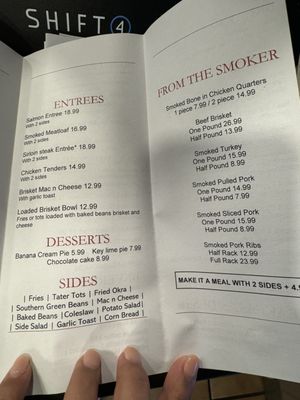 Menu photo 5 Doc’s Smokehouse Titusville, FL