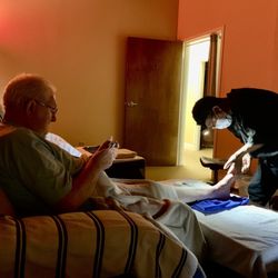 Foot Treatment Spa - Taking care of the nails