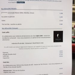 P Cantine Respectueuse - Carte