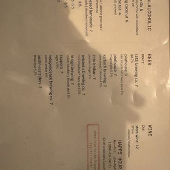 Saigon On 7th - Menu - Vietnamese Near Me - Austin, Texas