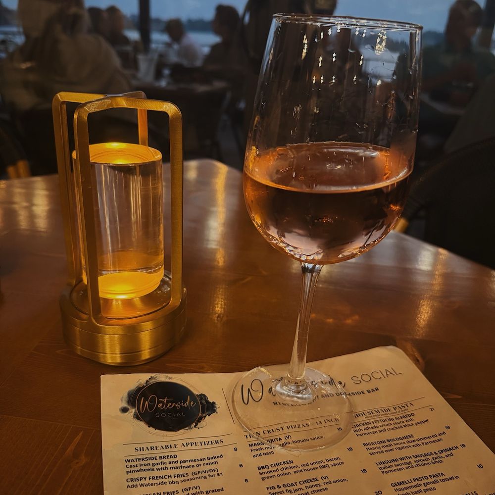 Waterside Social - The rose - Wine Bars Near Me - Lake Orion, Michigan Waterside Social - The rose - Wine Bars Near Me - Lake Orion, Michigan