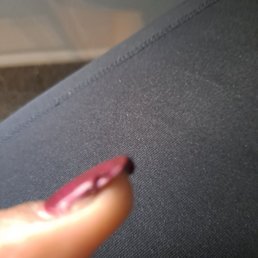 Just got this done yesterday and the shellac is peeling.