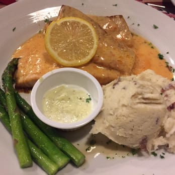 Frugatti's - Salmon with fat Sammy sauce - Italian Near Me - Bakersfield, California
