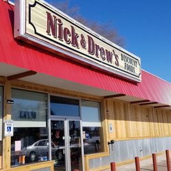 Nick and Drew's Discount Foods - From the parking lot