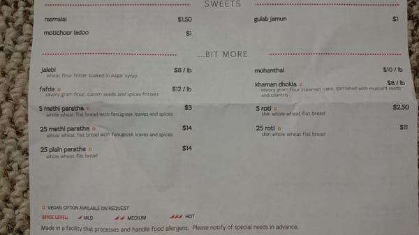 Menu photo 5 Masala Kitchen New Castle, DE Menu photo 5 Masala Kitchen New Castle, DE