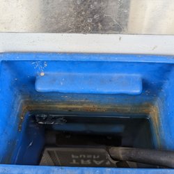 Chevron - Paying a premium---over 7 bucks a gallon--and o e can expect barely soaped water with refuse floating in it.