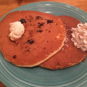 J. Christopher's - Blueberry Crunchcake (left) and Pumpkin Spice Pancake (right) - Breakfast & Brunch Near Me - Atlanta, Georgia J. Christopher's - Blueberry Crunchcake (left) and Pumpkin Spice Pancake (right) - Breakfast & Brunch Near Me - Atlanta, Georgia