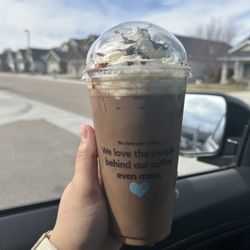 Biggby Coffee - Mocha with raspberry