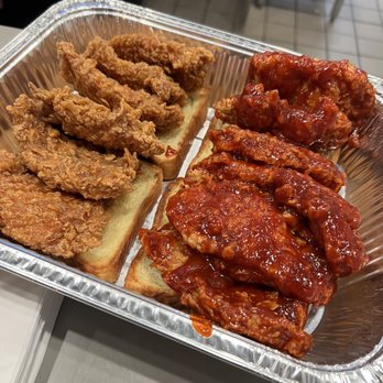 Holdaak Fried Chicken - Family combo mixed sauces - Chicken Shop Near Me - Paramount, California Holdaak Fried Chicken - Family combo mixed sauces - Chicken Shop Near Me - Paramount, California