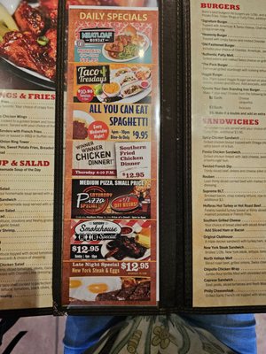 Menu photo 6 Bonanza Casino Reno, NV