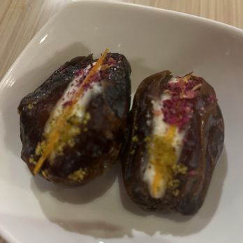 Dean's Mediterreanean Table - Method date stuffed with ricotta - Mediterranean Near Me - Cincinnati, Ohio