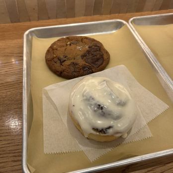 Hani's Bakery - Chocolate chip cookie and cinnamon roll. - Bakeries Near Me - New York, New York Hani's Bakery - Chocolate chip cookie and cinnamon roll. - Bakeries Near Me - New York, New York