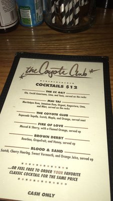 The Coyote Club by null