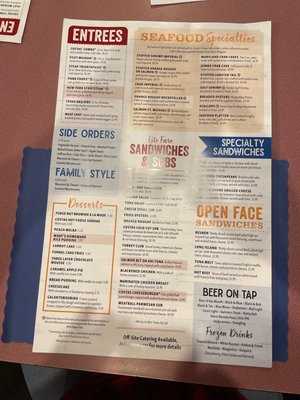 Menu photo 4 Costas Inn Baltimore, MD