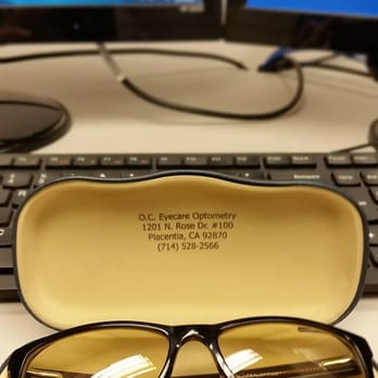 Orange County Eyecare Optometry - Sweet new blutech lenses for work! - Optometrists Near Me - Placentia, California