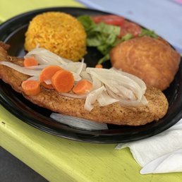 Pan-fried grouper