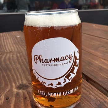 Pharmacy Bottle + Beverage - Knee Deep Lupulin River Double IPA - Beer Bar Near Me - Cary, North Carolina Pharmacy Bottle + Beverage - Knee Deep Lupulin River Double IPA - Beer Bar Near Me - Cary, North Carolina