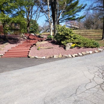 Blackwoods Property Services - a driveway with steps leading up to a house - Landscaping Near Me Blackwoods Property Services - a driveway with steps leading up to a house - Landscaping Near Me