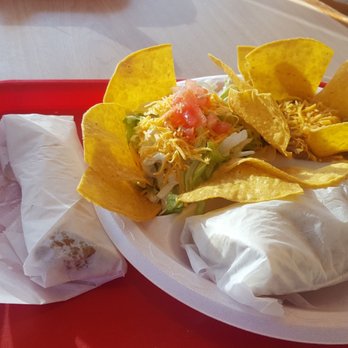 Taco Town - Burrito meal with side taco. - Mexican Near Me - Milton, Florida Taco Town - Burrito meal with side taco. - Mexican Near Me - Milton, Florida