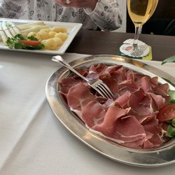 Restaurant Ovelgönner Hof - Schinken zum Spargel im Ovelgönner Hof