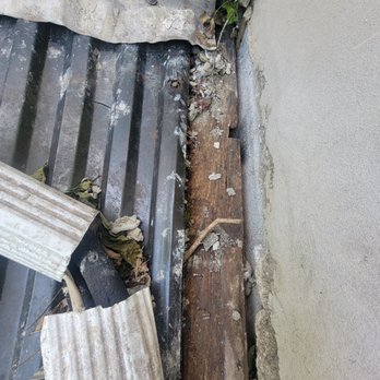 Complete Paving & Masonry - The gap THEY CREATED that now pours water into my basement when it rains - Masonry/Concrete Near Me Complete Paving & Masonry - The gap THEY CREATED that now pours water into my basement when it rains - Masonry/Concrete Near Me