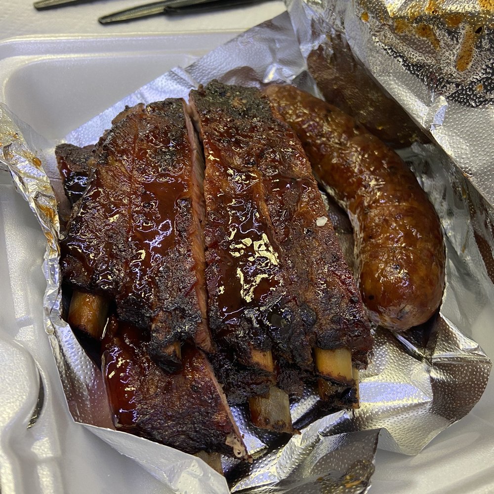 The Redneck BBQ Lab - Ribs and sausage- ribs fall off the bone good! - Barbeque Near Me - Benson, North Carolina The Redneck BBQ Lab - Ribs and sausage- ribs fall off the bone good! - Barbeque Near Me - Benson, North Carolina